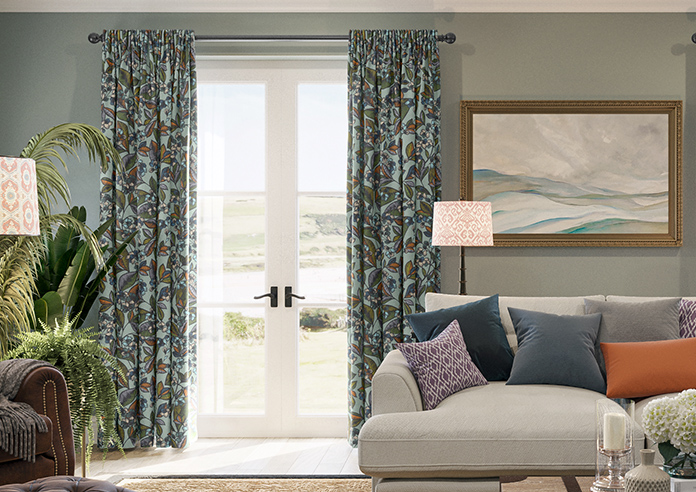 Walled Garden, Duckegg - Made to Measure Curtains - Image 3
